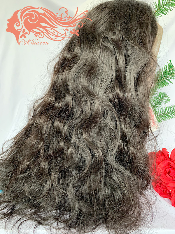 Csqueen 9A Body Wave U part wig 100% Virgin Human Hair 200%density - Click Image to Close